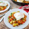 Thumbnail For Plate Of Sweet Potato Hash With An Over-easy Egg On Top.