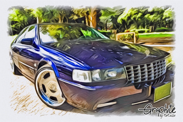 キャデラックのアメ車・画伯・umeさん・ありがとうに関するカスタム事例の投稿画像1枚目