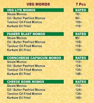 Momo Place menu 1