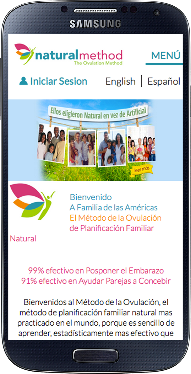 Android application Natural Method screenshort
