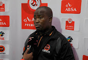 Polokwane City caretaker coach Bernard Molekwa before the Absa Premiership match against SuperSport United at Old Peter Mokaba Stadium on May 06, 2017 in Polokwane, South Africa.