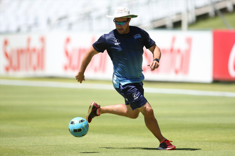 Titans coach Mark Boucher during the Multiply Titans training session at PPC Newlands on December 07, 2017 in Cape Town, South Africa.