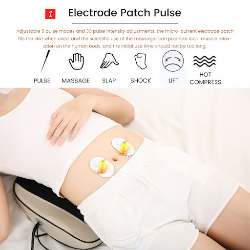 Title 3, Lumbar Massage Instrument with Traction and Hea...