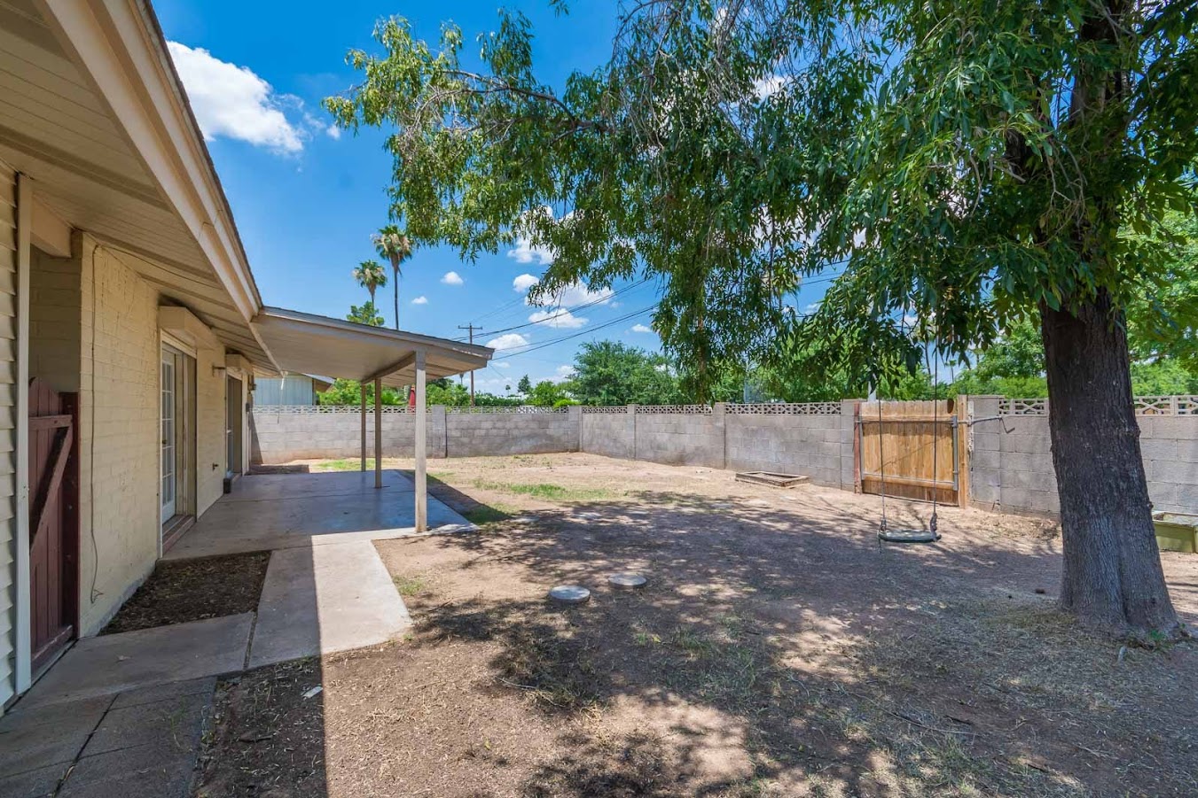 backyard photo for Tempe home for sale