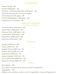 Vegish - Your Veg Destination menu 1