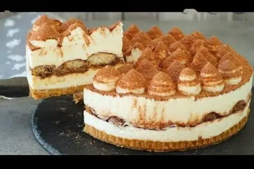 Tiramisu Unblaked Cheesecake