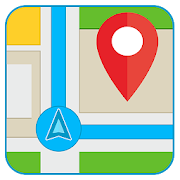 Free-GPS, Navigation, Maps, Directions and Traffic  Icon