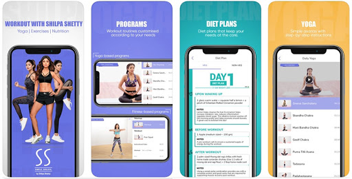 Video-Rich Shilpa Shetty Health and Fitness App (Graphic: Business Wire)