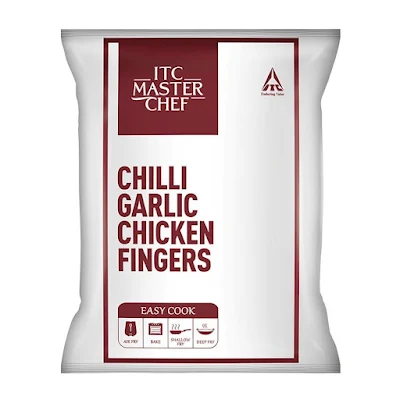 Itc Master Chef Chilli Garlic Chicken Fingers - 500 gm