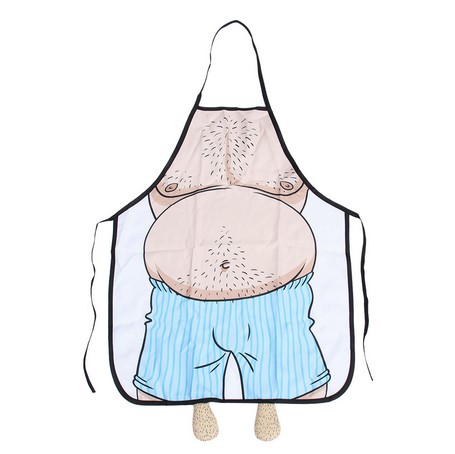 Title 1, Household Fashion Tweed Waterproof Apron. Prote...