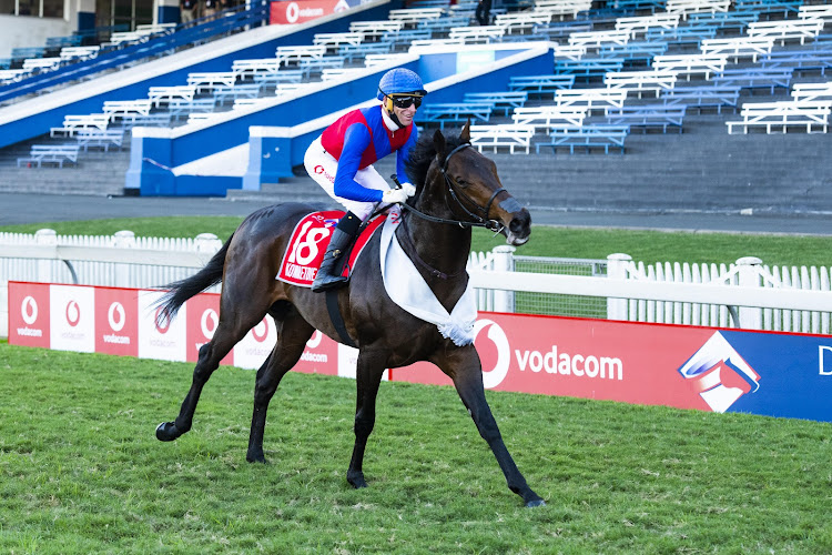 Kommetdieding wins the 2021 Vodacom Durban July at the Hollywoodbets Greyville Racecourse on Saturday