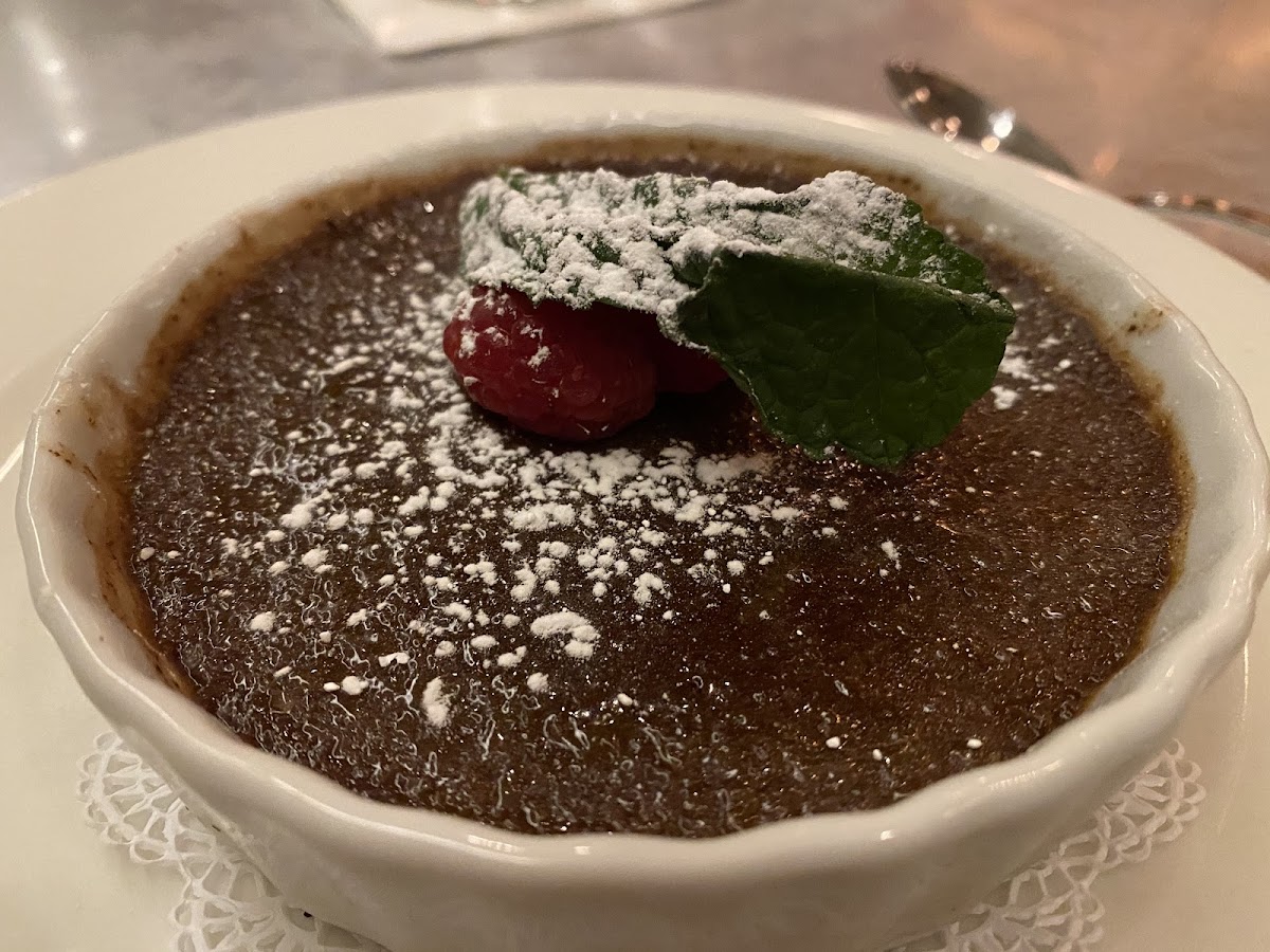 Gluten-Free Dessert at Caffe Andiamo