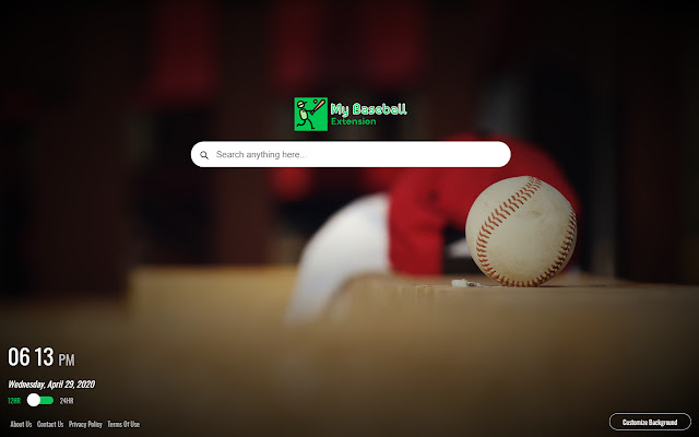 My Baseball Extension chrome extension