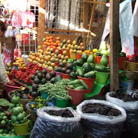 Frutta a uno dei mercati di S.Cristobàl di 