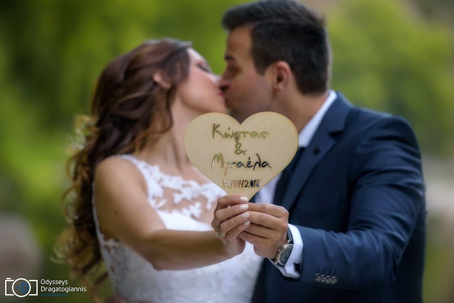 Fotógrafo de bodas Odysseys Dragatogiannis (dragatogiannis). Foto del 19 de junio 2019