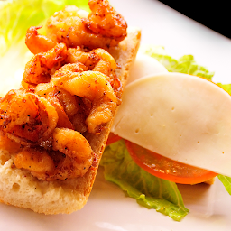 Cajun Shrimp Sandwich (Full)