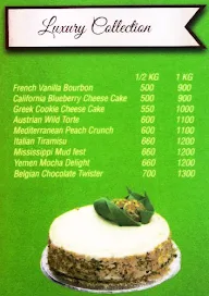 Chef Baker's, Doddanekundi menu 3