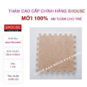 Thảm Xốp Ghép Nỉ Lót Sàn Lông Phòng Ngủ Cho Bé Tấm Phòng Khách Chân Giường Bàn Trang Điểm