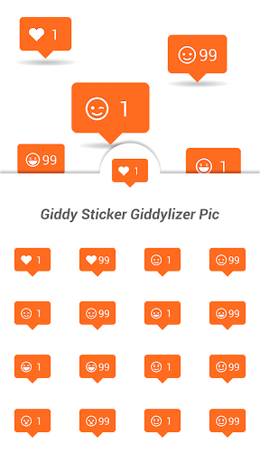 Giddy Sticker Giddylizer Pic