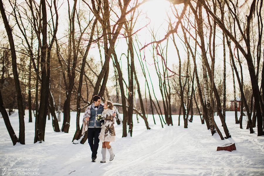 Wedding photographer Olga Filonova (zimushka). Photo of 2 February 2014