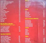 The Parotta King menu 2