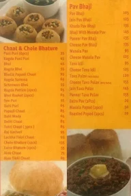 Cafe Bollywood menu 1