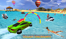 Water Surfer Car Floating Raceのおすすめ画像1