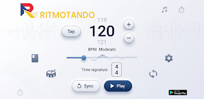 Ritmotando - The Metronome Screenshot 1 of 8