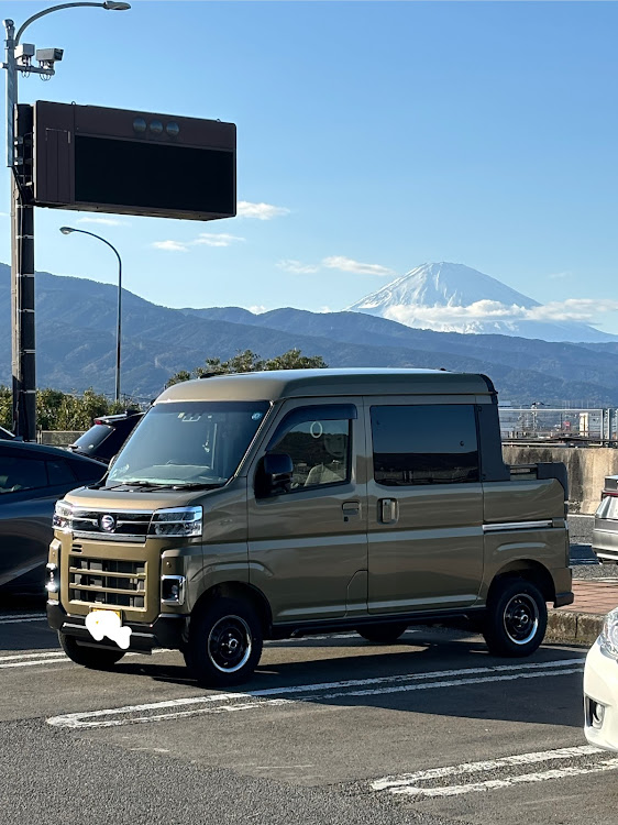 アトレーの富士山🗻と愛車・箱根・年に一度の骨休め🤩に関するカスタム事例の投稿画像1枚目