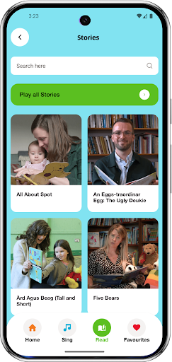 Screenshot Bookbug’s Songs and Rhymes