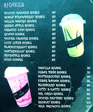 What's Your Flavour? menu 2