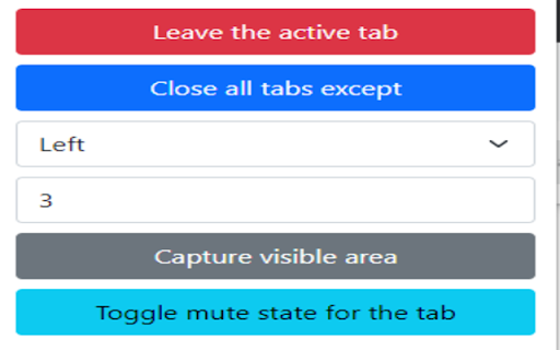 Tab manager