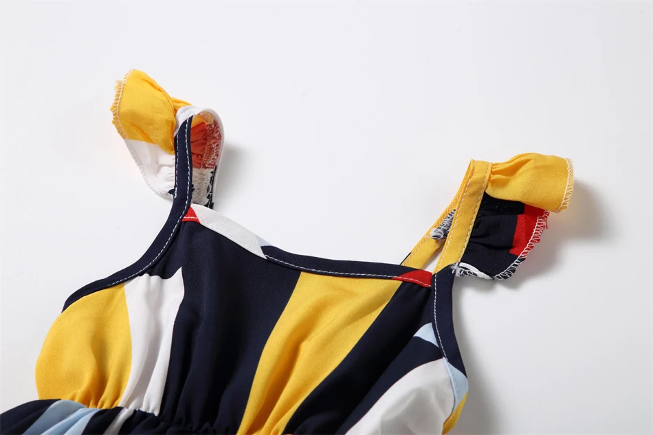 Title 13, Geprinte V-hals bodysuit met spaghettibandjes v...