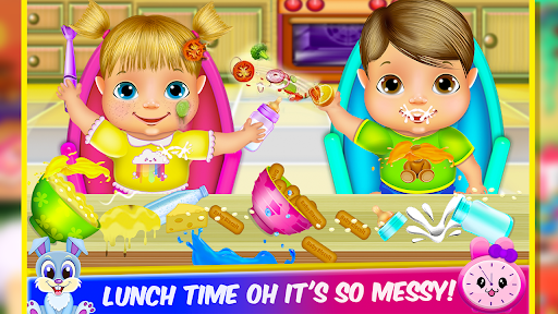 Newborn Twin Baby Care Game - Babysitter Games