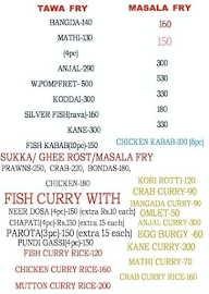 Fish And Dish menu 1