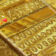 Glitter and Gold Premium Keyboard Theme 10001002 Icon