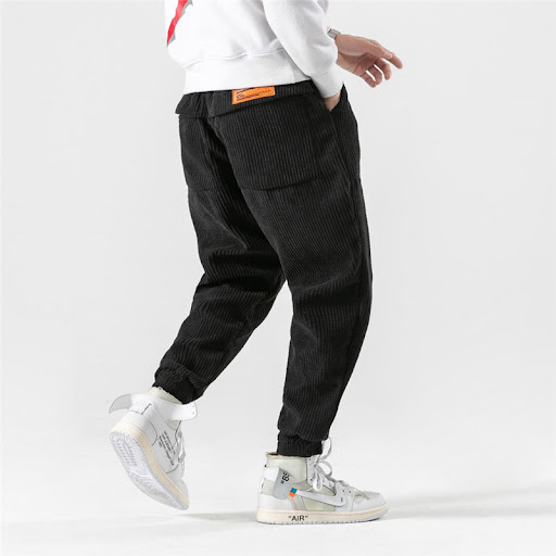 Title 3, Blue corduroy trousers