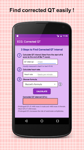 ECG: Corrected QT