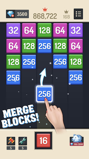 Screenshot Merge Block - 2048 Puzzle