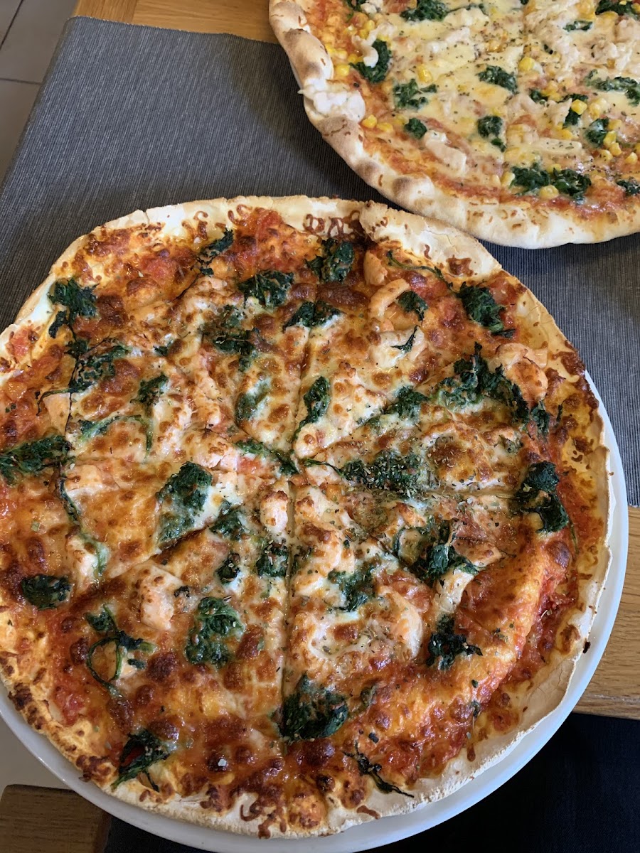 Gluten free pizza