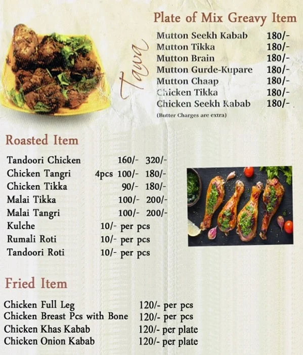 Honey Chicken Corner menu 