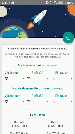 Equivalencia de Neumaticos