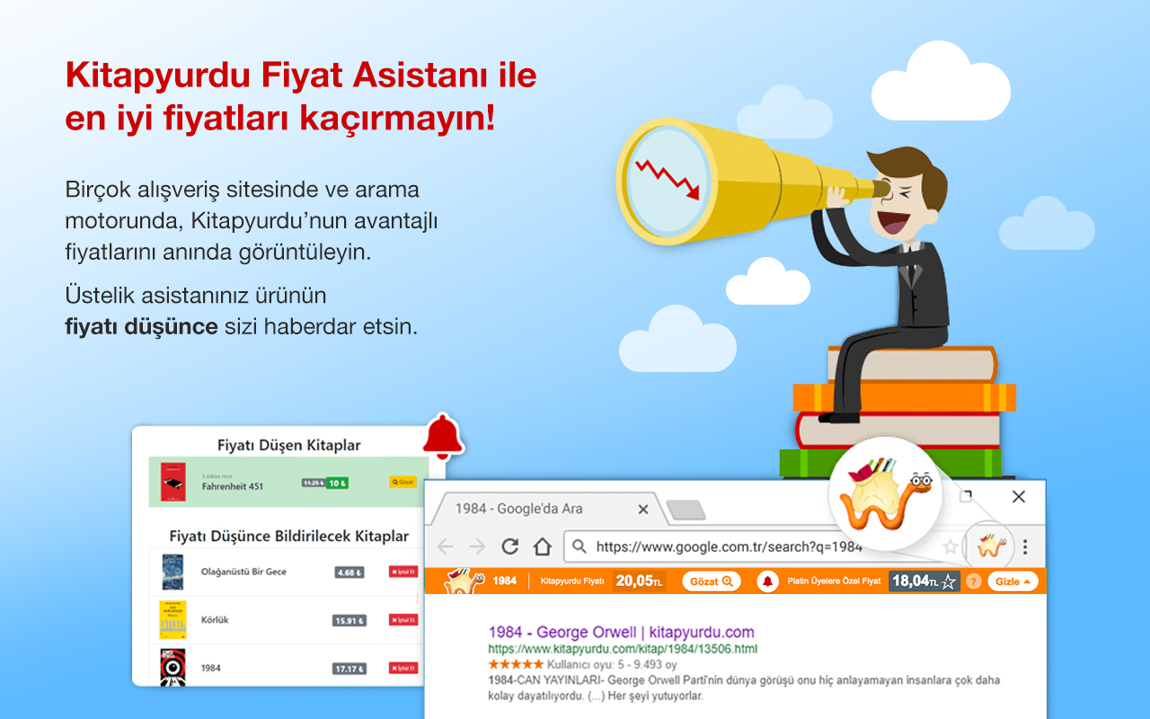 Kitapyurdu Fiyat Asistanı Preview image 3