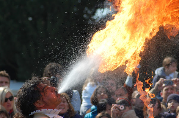 Mangiafuoco di fantamas