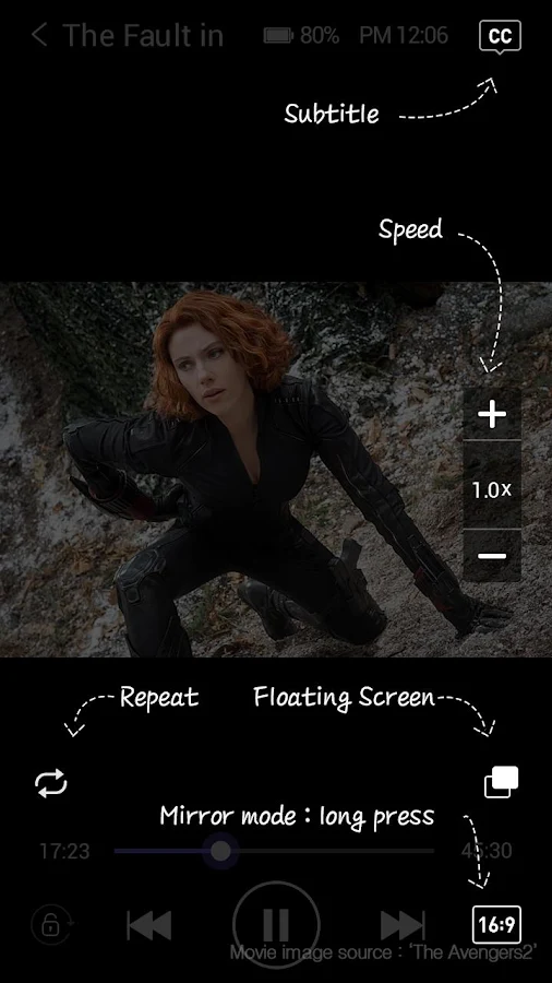    KMPlayer (Play, HD, Video)- screenshot  