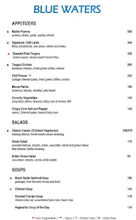 Blue Waters menu 5