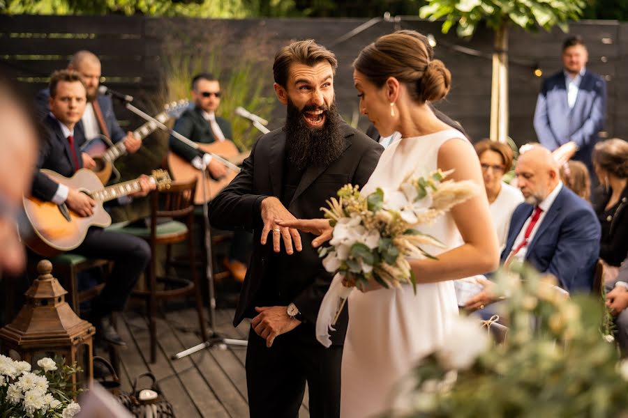 Fotógrafo de casamento Łukasz Haruń (harun). Foto de 7 de outubro 2022