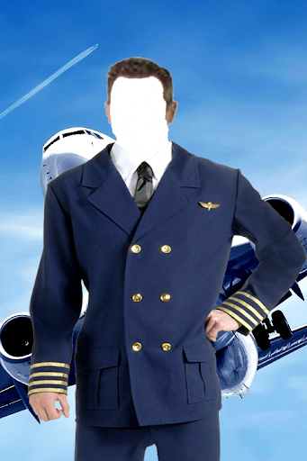 Pilot Uniform Photo Maker