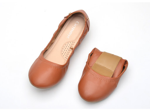 Title 10, Foreign Trade Foldable Ballet Flats for Women, ...