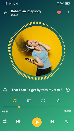 Screenshot Music Player - Audio Player